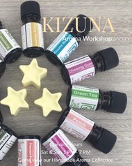 KIZUNA 五毫升 5ml 純香薰精油 essential oil 多款香味 選擇 雞蛋花 白茶 綠茶 檀香 茉莉花 蘭花 蓮花 白蘭花 洋甘菊 薰衣草 檸檬草 七里香  熱情果 香桃 薄荷  曇花