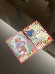 龍珠閃咭 激鬥1 究極博 激罕物 超紅1993年悟空菲利暗閃 98% 會場版 激罕