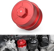 Bevinsee Oil Filter Housing Cover Lid Cap Compatible with BMW E36 E39 E46 E60 X3 X5 Z3 Z4 M52TU M54 