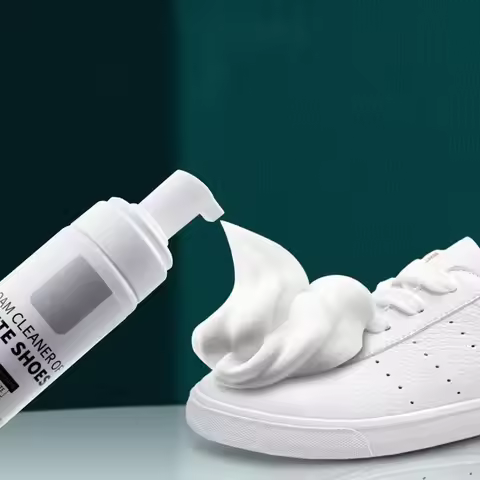 200ml White Shoe Cleaner Portable Clean Shoe Cleaning Foam Suede Sheepskin Matte Shoes Leather Clean