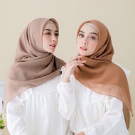 Bella SQUARE PLAIN POLYCOTTON HIJAB/JILBAB/VEIL UK 110X110CM