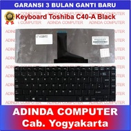 Toshiba Satellite C40A C40-A C40 Black Keyboard