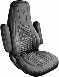 SEAT Cover for Volvo VNL 2019-PRESENT OEM Stock SEAT, BLACK/BLACK, VL2019-SC-L-BLK/BLK