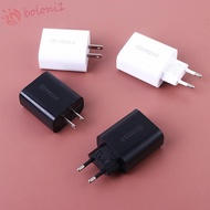 [READY STOCK] Mobile Phone Charger Head Quick Charge Travel Charger Power Supply US/EU Plug Charger 