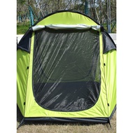 Outdoor Camping Double-hallway Mesh Double-layer 4-person Beach Tent, Ultra-light 4-person Backpack 