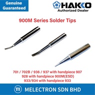 HAKKO 900M-T-B Conical / 900M-T1.8H Bent Sharp Conical / 900M-T-H Bent Conical Solder Tip