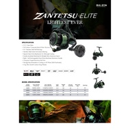 MESIN PANCING BULLZEN ZANTETSU ELITE CARBON SPINING REELS 253359526