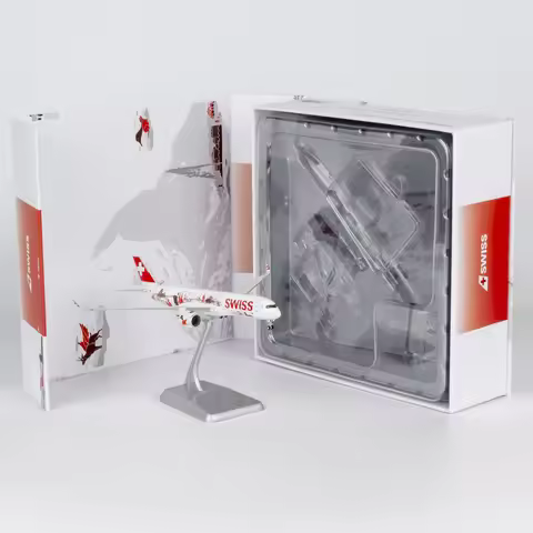 39100 Alloy Collectible Plane Gift NG Models 1:400 Swiss International Air Lines Airbus A350-900 Die