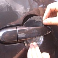 4pcs/set  Universal Invisible Car Door Handle Scratches Automobile  Vinyl Protector Films Car Handle Handle Protector