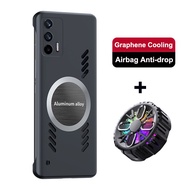 For Realme GT Master Explore Edition 5G Case GT Master Graphene Back Cover Casing For OPPO Realme GT Shell with Cooling Fan