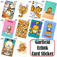 Garfield Ezlink Card sticker