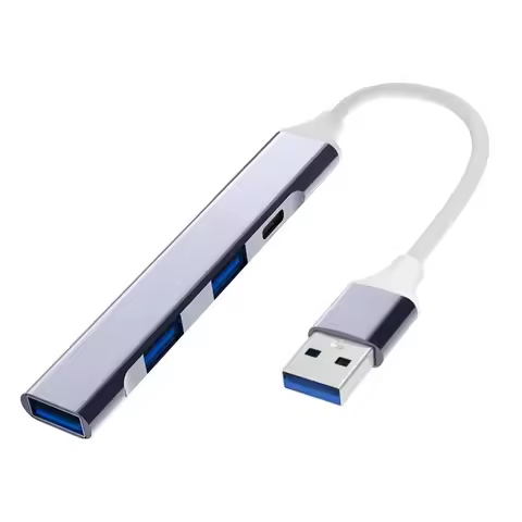 4 in 1 USB 3.0 HUB High Speed USB2.0 OTG 4 Port USB C HUB Multi Splitter Adapter For Xiaomi Lenovo M