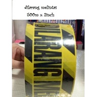 500M ROAD BARRIER IS NOT PROTECTED