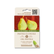 Sennelier ชุดสีชอล์คน้ำมัน เกรดอาร์ตติส กล่องกระดาษ ชุด 6 สี Pears Duo N132519.63