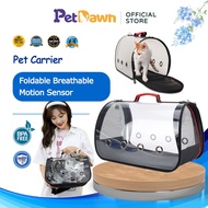 Pet Breathable Foldable Travel Carrier Portable Beg Full Transparent Travel Bag