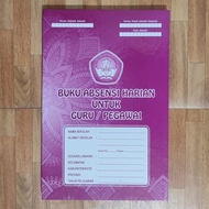 Buku Absen Guru & Karyawan