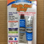 Devcon plastic steel glue (resin + hardener)
