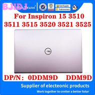 BJIDJ DDM9D 0DDM9D แท้ใหม่สำหรับ Dell Inspiron 15 3510 3511 3515 3520 3521ชุด3525ฝาครอบด้านบนหน้าจอ LCD สำหรับแล็ปท็อปสีเงิน DKBIF