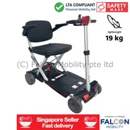 MobiFree Foldable Mobility Scooter (19 kg) | Personal Mobility Aid (PMA) | Suitable for Elderly with Walking Difficulty