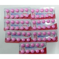 Neurobion Forte (neurobion 5000) 1 strip Contains 10 Tablets9