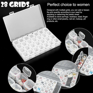 28 and 56 Grids Diamond Painting kits Plastic Storage Box Nail Art Rhinestone Tools Beads Storage