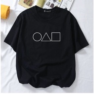 CODT SHIRT WOMEN MEN BAJU T SHIRT LELAKI SQUID GAME T SHIRT PEREMPUAN COTTON OVERSIZE KPOP KOREAN ST