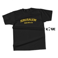 JERUSALEM Al Quds Men's T-shirt / Cotton Combed 30s T-shirt / Islamic Da'wah T-shirt KAGE T-SHIRT To