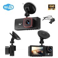 HD 10cm Screen Road W i F Front Interior Rear Night Vision Recorder