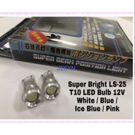 T10 LS25 SUPER BRIGHT LED - 1 PAIR