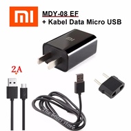 Xiaomi Travel Charger MDY 08 EF 2A Micro USB Fast Charger - Original