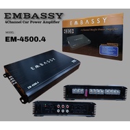Embassy EM-4500.4 4 Channel Car Power Amplifier