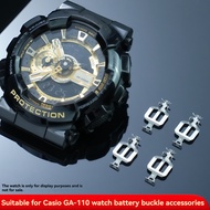 Suitable for G-SHOCK Casio GA-110 Black Samurai Battery Buckle Stainless Steel Buckle Accessories