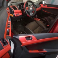 Car-Styling 3D5D Carbon Fiber Car Interior Center Console Color Change Molding Sticker Decals For Mi