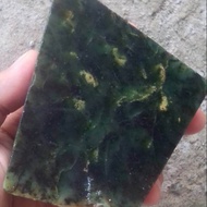 ✅ Batu Badar Lumut Sungai Dareh ( Rough / Bahan Batu Akik Natural asli Solok Selatan - Sumatera Bara