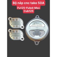 Cnc take cover set 50A(fuled-fu125-msx-cub125