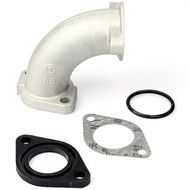 ̅Motorcycle Intake manifold throat Carburetor Intake-Pipe + Gasket For 110cc-160cc Engine Lifan YX