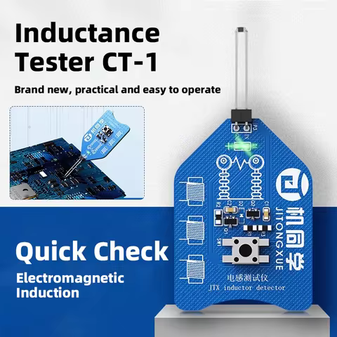 JTX CT-1 Motherboard Coil Tester Inductor Detector Tool for PC Repair Electromagnetic Induction Quic