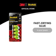 3M™ Scotch® Super Glue, No Run Gel, 4 pcs/pack, 0.5 g/pc, For single use