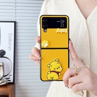 Ốp Lưng Samsung Galaxy Z FLIP 7 / Z FLIP 6 / Z Flip 5 / Z Flip 4 Pooh & Snoopy - BUM STORE GALAXY