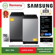 (FREE DELIVERY + INSTALL KL) SAMSUNG 8kg /9kg Top Load Washing Machine WA80CG4545BYFQ /WA90CG4545BDF