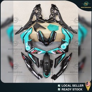 Rapido Yamaha Y16ZR MOTOGP SRT Y15ZR V1/V2 Petronas SRT NMAX 2018/2020 Petronas SRT Cover Set BLACK 