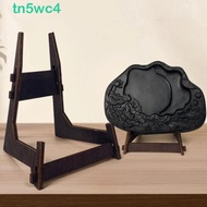 TN5WC4 Art Display Stand, Wooden Vintage Picture Frame Stand, Home Desktop Organize Multi-purpose An