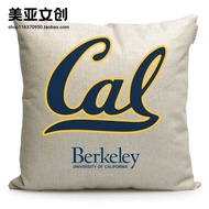 University of California-Berkeley Gift Souvenir School Badge Logo Cushion Pillow