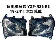 Big Applicable Yamaha YZF R3 R25 19-23 Motorcycle Headlight Assembly LED Lighting Car Light with Wor