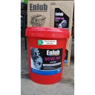 ENLUB 80W-90 18L API GL-5 AXLE FLUID / GEAR OIL