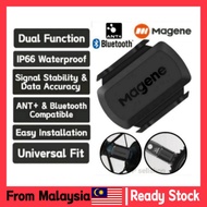 Magene S3+ ANT+ Cadence Speed Sensor Zwift Training Road Gemini 210 Indoor Outdoor Bluetooth