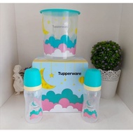 New Tupperware Bundle of joy set Baby Botol 9zo(2)one touch canister Small (1)2.0L Box