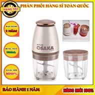 [HÀNG TỐT]  Máy xay sinh tố OSAKA dung tích 700ml- Máy xay mini đa năng OSAKA đầu dẹt - Máy xay tỏi 