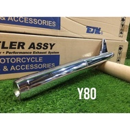 EJM Y80 EXHAUST PIPE ASSY // MUFFLER EKZOS PIPE COMP Y-80 Y 80 STANDARD STD EJM (Y1)