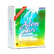 Adem Sari Untuk Panas Dalam 12 Box 72 sachet Adam Sari Ori